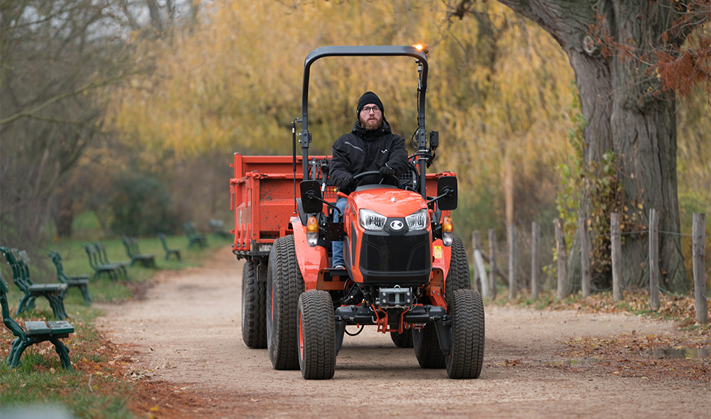 Ciągnik elektryczny Kubota