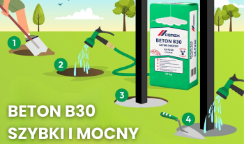 Beton B30 w formule &bdquo;zasyp i zalej&rdquo;
