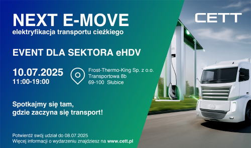 NEXT E-MOVE, czyli o elektryfikacji ciężkiego transportu