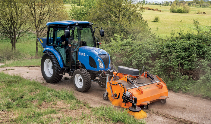 New Holland zwiększa moc  kompaktowego ciągnika